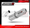exhaust muffler DOMINATOR OVR fits the motorcycle BMW F800GS Adventure 2008   2017