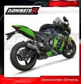 ZX10R EXHAUST Suzuki Muffler Auspuff Sportauspuff Silencer Echappement Silencieux Scarico Scarichi Escape Wydech Tłumik GPS 2016 - 2020 Dominator 2