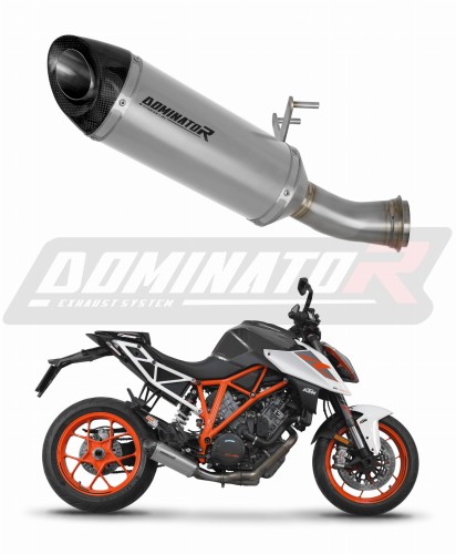 KTM 1290 SUPER DUKE / R 2017 - 2019 Exhaust Muffler Auspuff Sportauspuff Silencer Echappement Silencieux Scarico Scarichi Escape Wydech Tłumik Titanium HP8 DOMINATOR EXHAUST SYSTEM