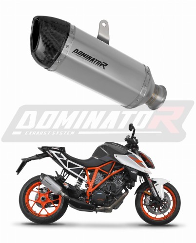 exhaust muffler DOMINATOR titanium HP1 fits the motorcycle KTM 1290 SUPER Duke / R 2017   2019