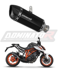 KTM 1290 SUPER Duke / R 2017 - 2019 Avgas Ljuddämpare HP1 SVART + dB killer