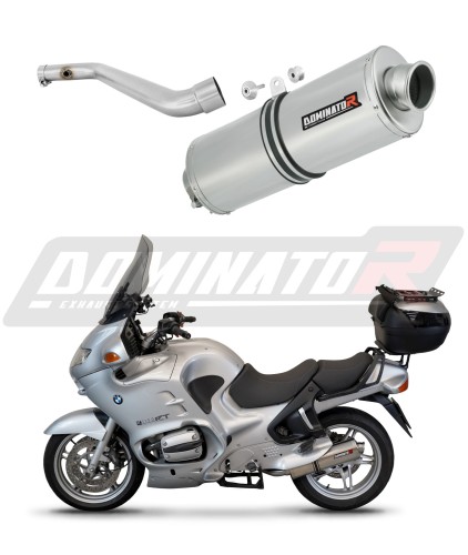 exhaust muffler DOMINATOR oval fits the motorcycle BMW R850RT  6