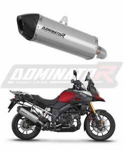 Suzuki DL 1000 V-Strom 2014 - 2016 Avgas Ljuddämpare Titan HP7 + dB killer