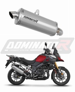 Suzuki DL 1000 V-Strom 2014 - 2016 Avgas Ljuddämpare Titan P7 + dB killer