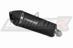 Suzuki DL 1050 V-Strom / XT 2020 - 2024 Avgas Ljuddämpare HP7 SVART + dB killer