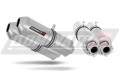 exhaust muffler DOMINATOR OVR fits the motorcycle KTM 950 SE Super Enduro R  3