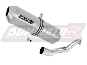 Suzuki BURGMAN 400 2007 - 2016 Avgas Ljuddämpare OVR + dB killer