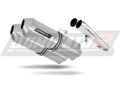 exhaust muffler DOMINATOR OVR fits the motorcycle Honda CBR 1100 XX 1996   2006