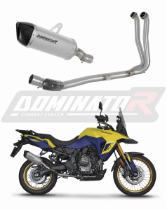 Suzuki V-Strom 800 SE / DE 2023 - 2024 Komplett avgassystem LjuddämpareTitan HP6 + dB killer