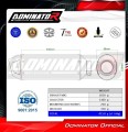 complete exhaust system with muffler DOMINATOR Full System MX2 fits the motorcycle Suzuki V Strom 800 SE / DE 2023   2024 4