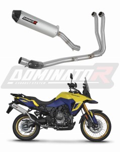 Suzuki V-Strom 800 SE / DE 2023 - 2024 Komplett avgassystem LjuddämpareMX2 + dB killer