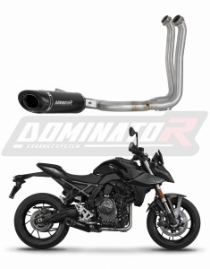 Suzuki GSX-8S / 8R 2022 - 2024 Komplett avgassystem Ljuddämpare HP8 SVART + dB killer