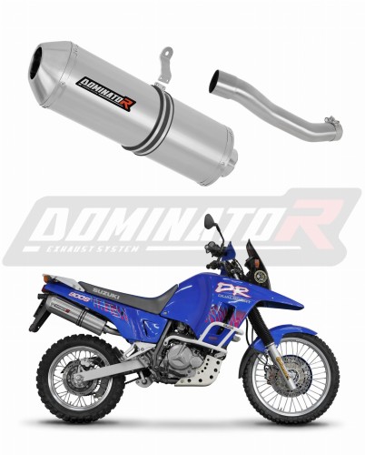 Suzuki DR 800 S / BIG EXHAUST Muffler Auspuff Sportauspuff Silencer Echappement Silencieux Scarico Scarichi Escape Wydech Tłumik OVR Dominator Exhaust System x