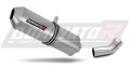 exhaust muffler DOMINATOR OVR fits the motorcycle BMW K1200S