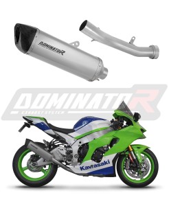 Kawasaki ZX10R / RR 2021 - 2025 Avgas Ljuddämpare Titan HP6 + dB killer