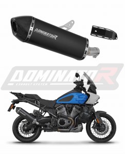 Harley Davidson PAN AMERICA 1250 2021 - 2024 Avgas Ljuddämpare HP7 SVART + dB killer