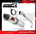 CBR 600RR EXHAUST Honda Muffler Auspuff Sportauspuff Silencer Echappement Silencieux Scarico Scarichi Escape Wydech Tłumik Carbon Tip HP2 2007 - 2012 Dominator 1