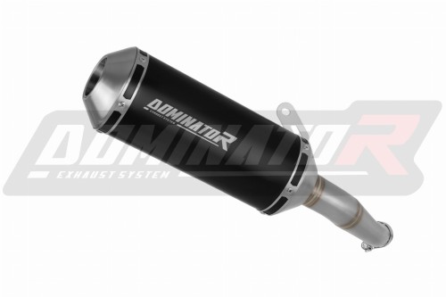 Yamaha MT-03 MT 03 2022 Exhaust Muffler Auspuff Sportauspuff Silencer Echappement Silencieux Scarico Marmitta Scarichi Escape Wydech Tłumik OV BLACK DOMINATOR Exhaust System