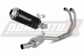 Yamaha MT-03 MT 03 2022 Exhaust Muffler Manifold Collector Auspuff Sportauspuff Silencer Echappement Silencieux Scarico Marmitta Scarichi Escape Wydech Tłumik Kolektor OV BLACK DOMINATOR Full Exhaust System EX x