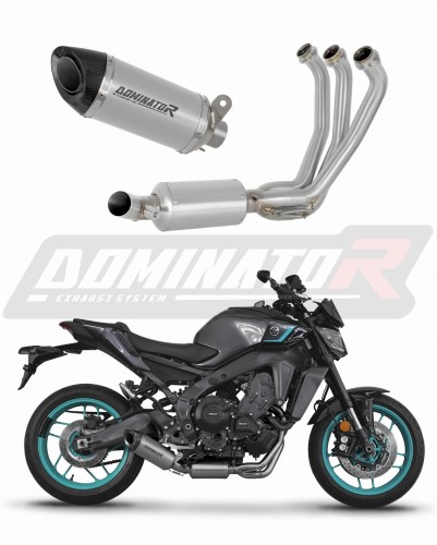 Yamaha MT-09 2024 EXHAUST Collector Manifold EX Full System Muffler Auspuff Sportauspuff Silencer Echappement Silencieux Scarico Scarichi Escape Wydech Tłumik HP8 TYTAN Dominator Exhaust System X