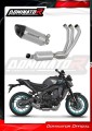 Yamaha MT-09 2024 EXHAUST Collector Manifold EX Full System Muffler Auspuff Sportauspuff Silencer Echappement Silencieux Scarico Scarichi Escape Wydech Tłumik HP8 TYTAN Dominator Exhaust System