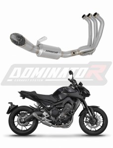 Yamaha MT-09 2013 - 2016 Komplett avgassystem Ljuddämpare GP3