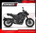 Yamaha MT-09 2017 - 2020 EXHAUST Collector Manifold EX Full System Muffler Auspuff Sportauspuff Silencer Echappement Silencieux Scarico Scarichi Escape Wydech Tłumik HP8 BLACK Dominator Exhaust System 3