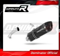 exhaust muffler DOMINATOR homologated road legal BLACK HP1 fits the motorcycle BMW R1200GS 2010   2012 3
