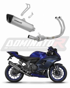 Yamaha YZF R7 2021 - 2024 RACE Komplett avgassystem LjuddämpareTitan HP6 + dB killer