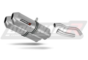 Kawasaki Z1000 2007 - 2009 EU-godkänd Avgas Ljuddämpare OVR