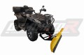 Quad CF MOTO C force 450L 2016 - 2022. Pług śnieżny Dedykowany. Dedicated Snow plow Quitanieves Chasse-neige Spazzaneve Schneepflug.