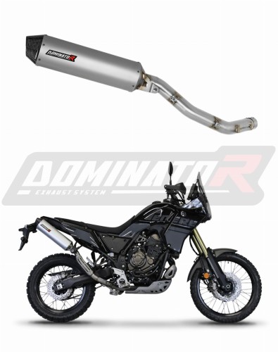 Yamaha Tenere 700 2019 - 2020 EXHAUST Muffler Auspuff Sportauspuff Silencer Echappement Silencieux Scarico Scarichi Escape Wydech Tłumik MX2 DOMINATOR x