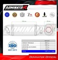 KTM 125 Duke 2024  EXHAUST Collector Manifold Full System Muffler Auspuff Sportauspuff Silencer Echappement Silencieux Scarico Scarichi Escape Wydech Tłumik HP8 BLACK Dominator Exhaust System 1