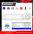 exhaust muffler DOMINATOR OVR fits to Kawasaki ZZR 1200 2002  2005 3