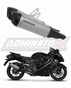 Suzuki GSX 1300 R Hayabusa 2021 - 2026 Avgas Ljuddämpare Titan HP6 + dB killer