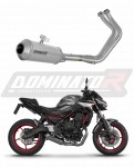 Kawasaki Z650 2023 - 2025 Full Exhaust System Collector Silencer OV G2 + dB killer