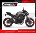 complete exhaust system with muffler DOMINATOR Full System HP8 BLACK fits to Kawasaki Ninja 650 2023  2026 5
