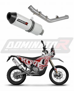 Kove 450 RALLY 2023 - 2025 Avgas Ljuddämpare MX2 + dB killer