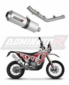 Kove 450 RALLY 2023 - 2025 Avgas Ljuddämpare MX + dB killer