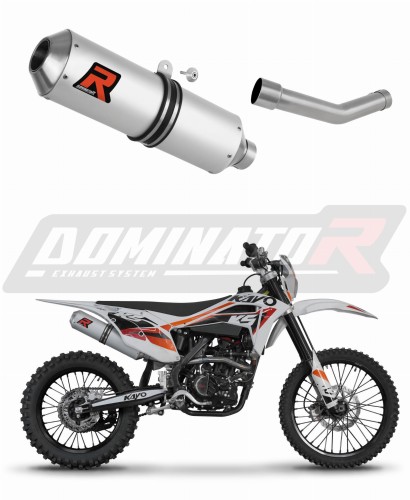 exhaust muffler DOMINATOR MX fits the motorcycle Kayo K5 300 Enduro 2024   2025
