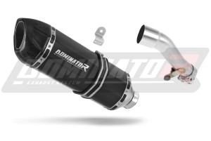 Honda NC 700 / 750 X 2012 - 2020 Avgas Ljuddämpare HP1 SVART + dB killer