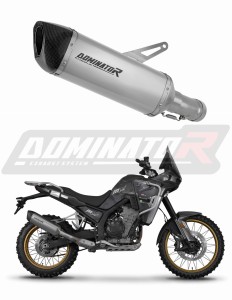Kove 800 X Pro Adventure 2023 - 2026 Avgas Ljuddämpare Titan HP6 + dB killer
