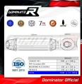 Dorsoduro 900 Exhaust Aprilia Muffler Auspuff Sportauspuff Silencer Echappement Silencieux Scarico Scarichi Escape Wydech Tłumik Carbon Tip HP1 BLACK 2017 - 2020 Dominator