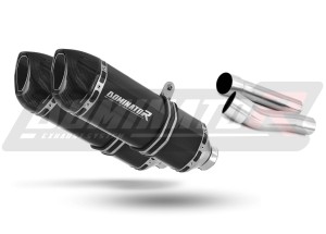 Ducati MONSTER 1000 2003 - 2005 Avgas Ljuddämpare HP1 SVART + dB killer