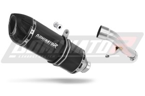 Honda CB 500 1993 - 2003 Exhaust Silencer Muffler HP1 BLACK + dB killer
