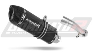 Honda CB 500 X 2013 - 2016 Avgas Ljuddämpare HP1 SVART + dB killer