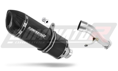 CBF 500 EXHAUST Honda Muffler Auspuff Sportauspuff Silencer Echappement Silencieux Scarico Scarichi Escape Wydech Tłumik Carbon Tip HP1 BLACK 2004 - 2005 Dominator   x