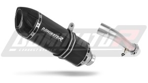 Honda CBR 500 R 2013 - 2015 Avgas Ljuddämpare HP1 SVART + dB killer
