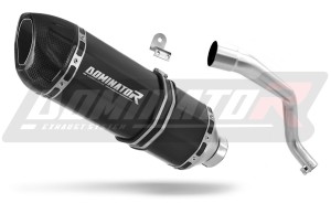 Honda CB 600F HORNET 1998 - 2002 Avgas Ljuddämpare HP1 SVART + dB killer