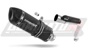 Honda CB 600F HORNET 2003 - 2006 Avgas Ljuddämpare HP1 SVART + dB killer